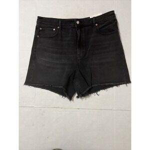 American Eagle NWT black Highest Rise 90s Boyfriend Short Size 18/ 34W
